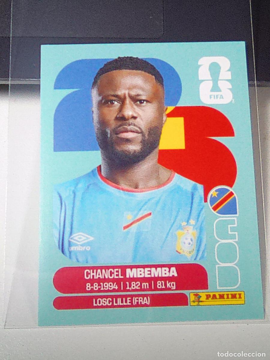 Football Stickers: B31 COD 6 COD6 CHANCEL MBEMBA REPUBLICA CONGO CONGO COD MUNDIAL FIFA WORLD CUP 2026 STICKER PANINI