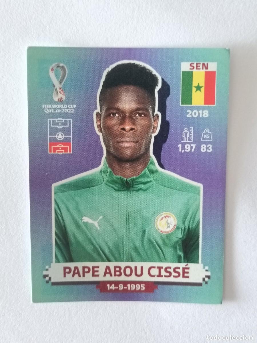 Football Stickers: #SEN 6 PAPE ABOU CISSE (SENEGAL) MUNDIAL QATAR 2022 PANINI