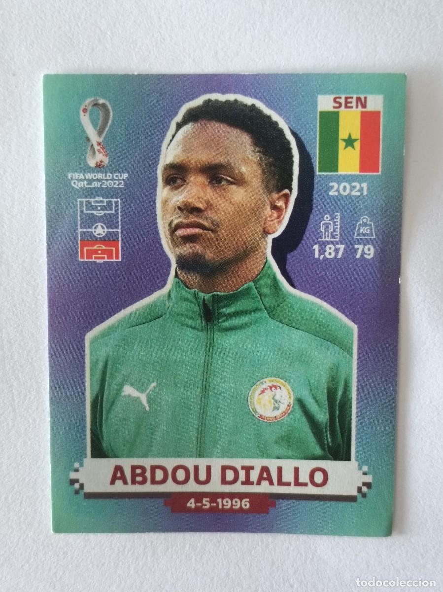 Cromos de f&uacute;tbol: #SEN 7 ABDOU DIALLO (SENEGAL) MUNDIAL QATAR 2022 PANINI