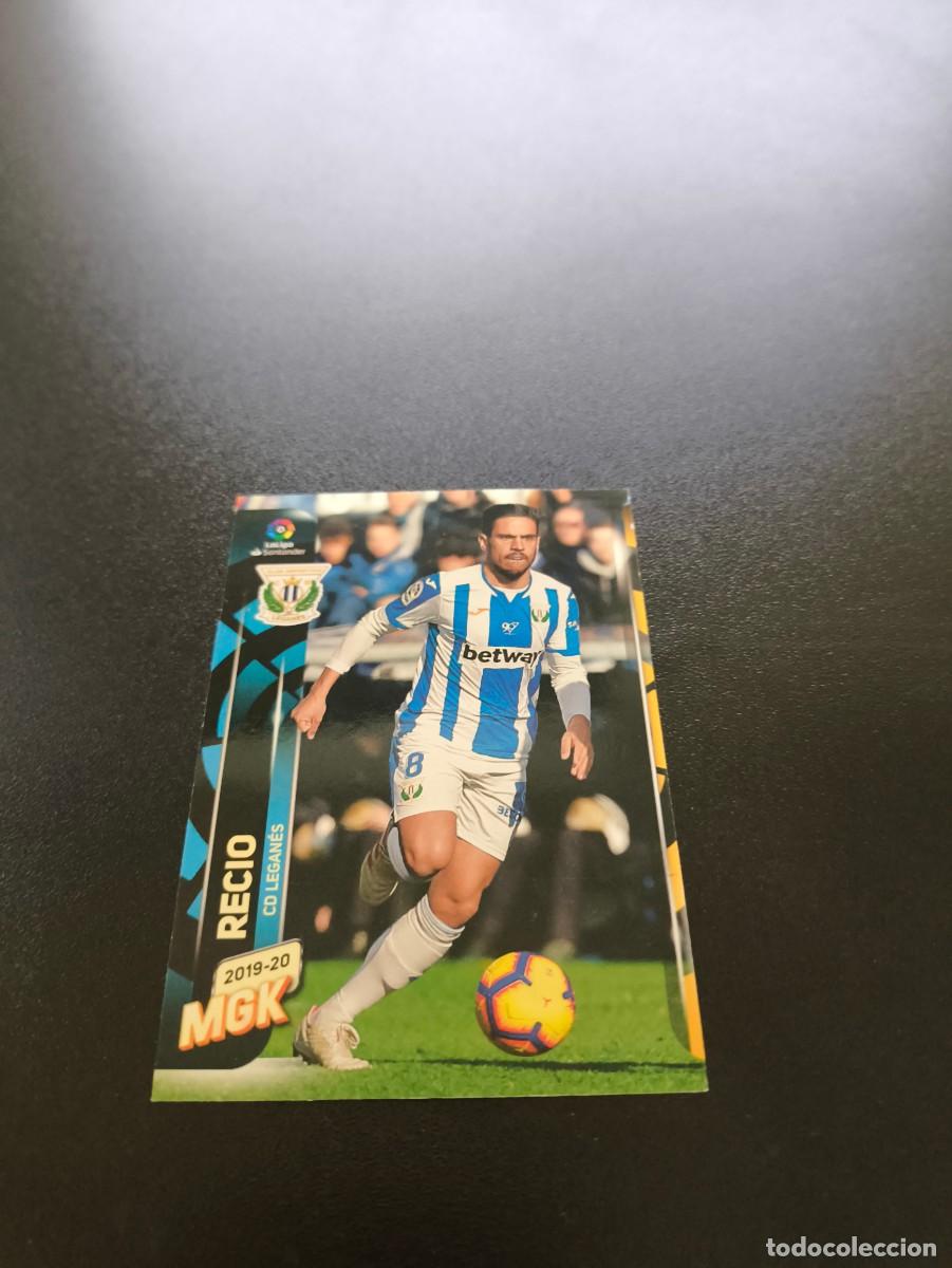 Cromos de f&uacute;tbol: 193 Recio LEGANES PANINI LIGA MECRACRACKS MGK 2019 2020 19 20 NO ESTE