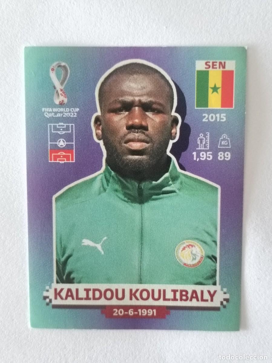 Football Stickers: #SEN 8 KALIDOU KOULIBALY (SENEGAL) MUNDIAL QATAR 2022 PANINI