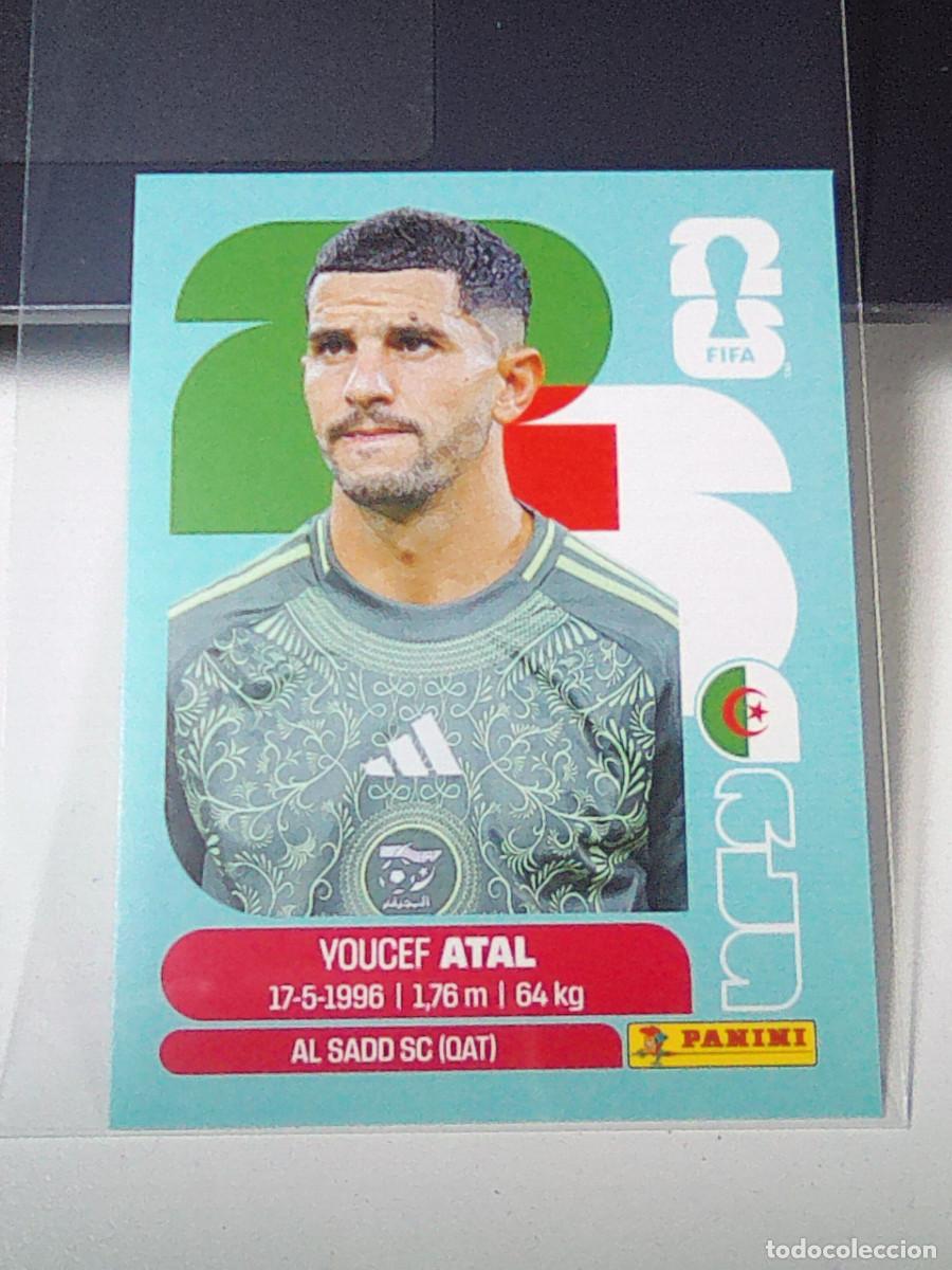 Football Stickers: B31 ALG4 YOUCEF ATAL 4 ARGELIA ALGERIA ALG MUNDIAL FIFA WORLD CUP 2026 STICKER PANINI
