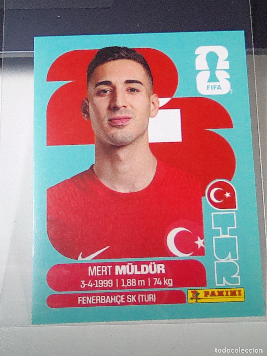 Football Stickers: B31 TUR3 MERT M&Uuml;LD&Uuml;R 3 TURQU&Iacute;A TURQUEY TUR MUNDIAL FIFA WORLD CUP 2026 STICKER PANINI