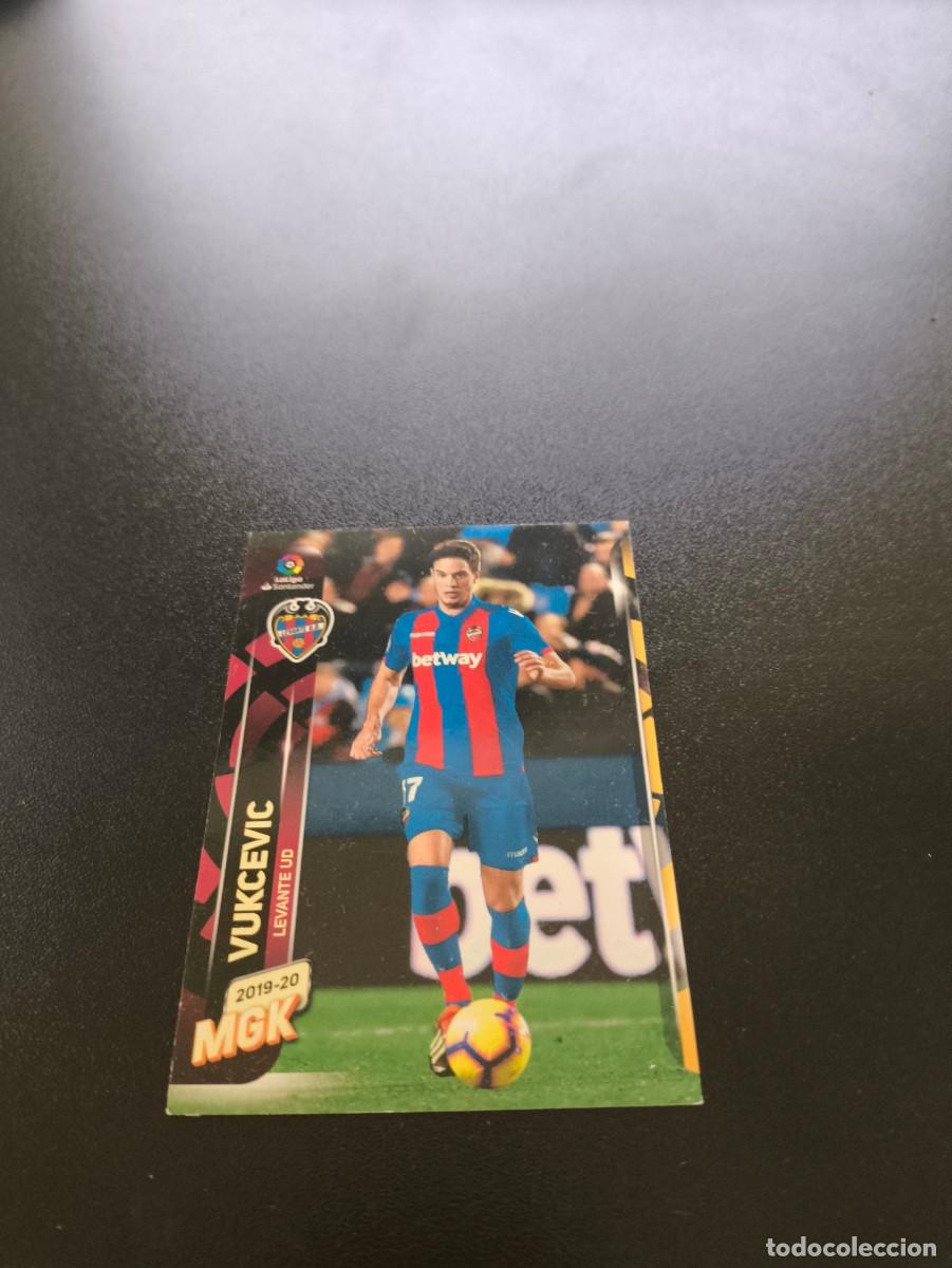 Football Stickers: 209 Vukevic LEVANTE PANINI LIGA MECRACRACKS MGK 2019 2020 19 20 NO ESTE