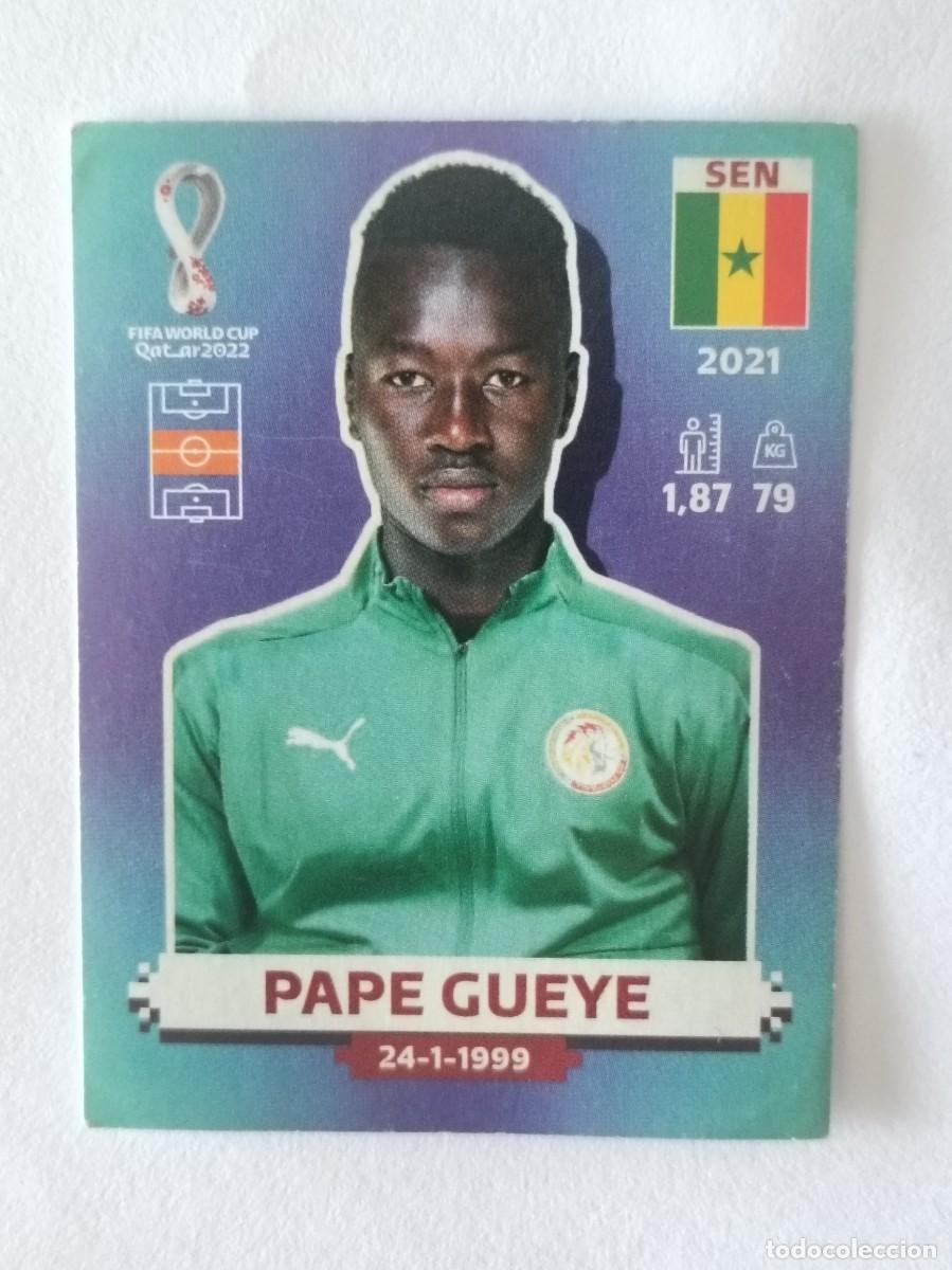 Football Stickers: #SEN 13 PAPE GUEYE (SENEGAL) MUNDIAL QATAR 2022 PANINI
