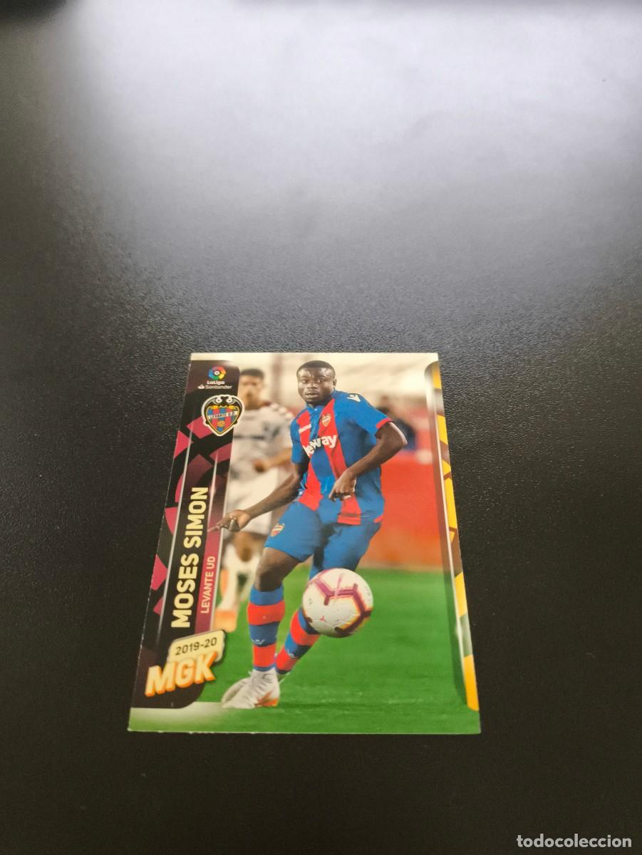 Football Stickers: 216 Moses Simon LEVANTE PANINI LIGA MECRACRACKS MGK 2019 2020 19 20 NO ESTE
