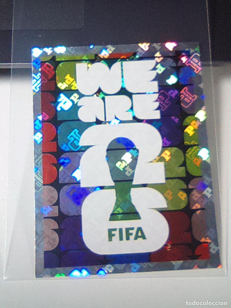 Football Stickers: B31 FWC4 OFFICIAL SLOGAN WE ARE PANINI MUNDIAL FIFA WORLD CUP 2026 STICKER PANINI