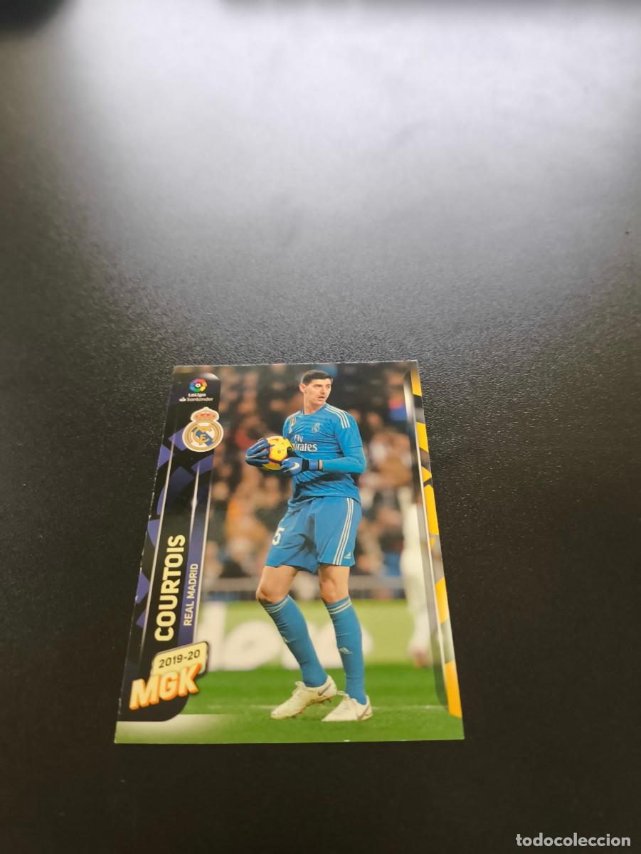 Football Stickers: 218 Thibaut Courtois REAL MADRID PANINI LIGA MECRACRACKS MGK 2019 2020 19 20 NO ESTE