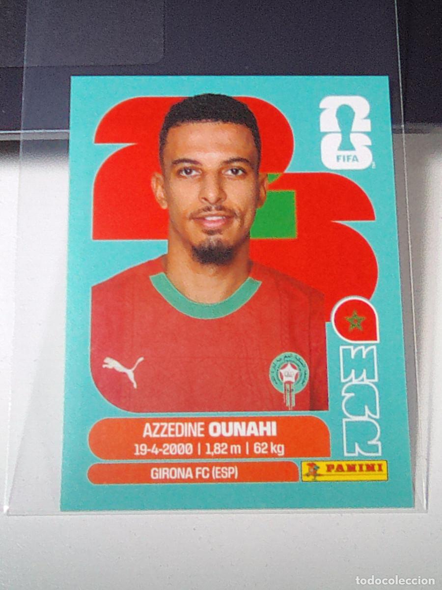 Football Stickers: B31 MAR 11 MAR11 AZZEDINE OUNAHI MARRUECOS MOROCCO MAR MUNDIAL FIFA WORLD CUP 2026 STICKER PANINI