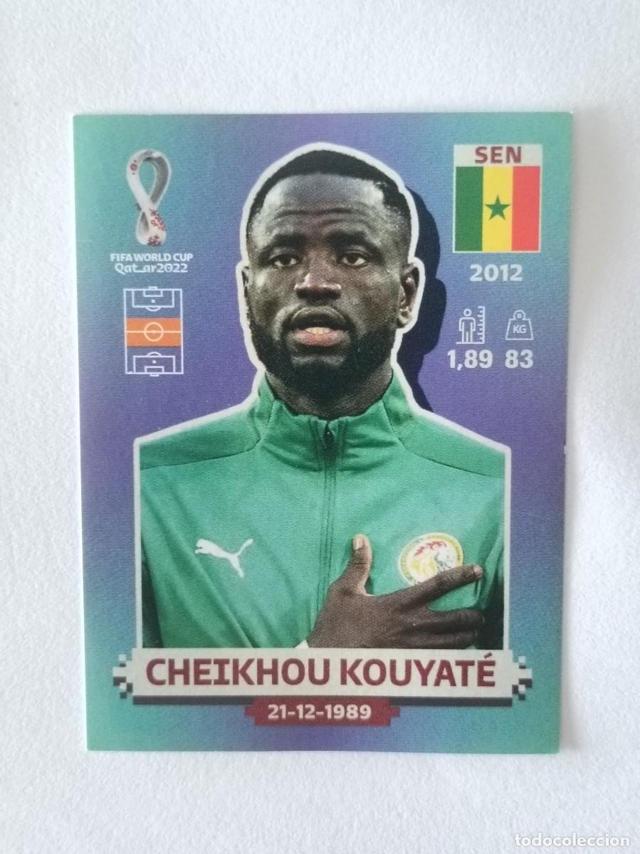 Cartes &agrave; collectionner de Football: #SEN 14 CHEIKHOU KOUYATE (SENEGAL) MUNDIAL QATAR 2022 PANINI