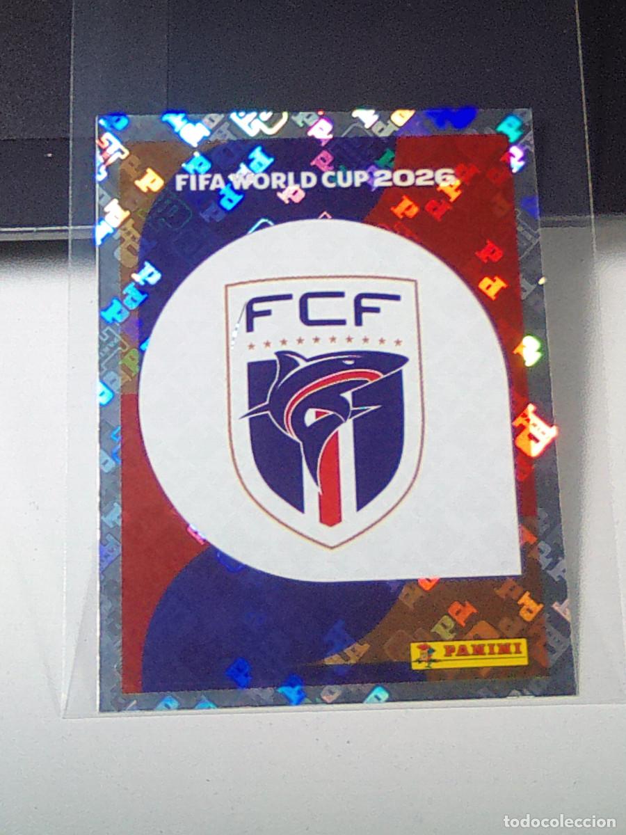 Cromos de f&uacute;tbol: B31 CPV1 EMBLEM ESCUDO 1 CABO VERDE CPV MUNDIAL FIFA WORLD CUP 2026 STICKER PANINI