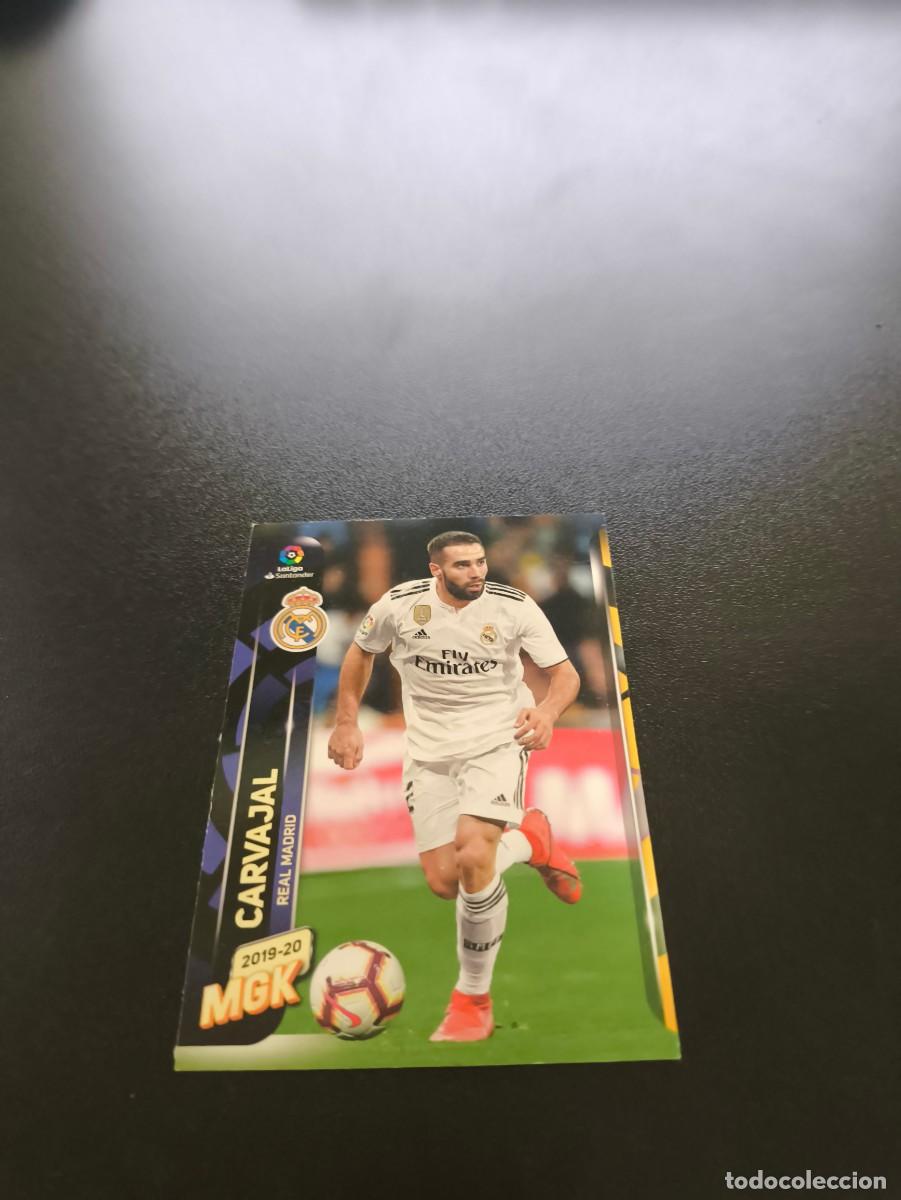 Cromos de f&uacute;tbol: 220 Dani Carvajal REAL MADRID PANINI LIGA MECRACRACKS MGK 2019 2020 19 20 NO ESTE