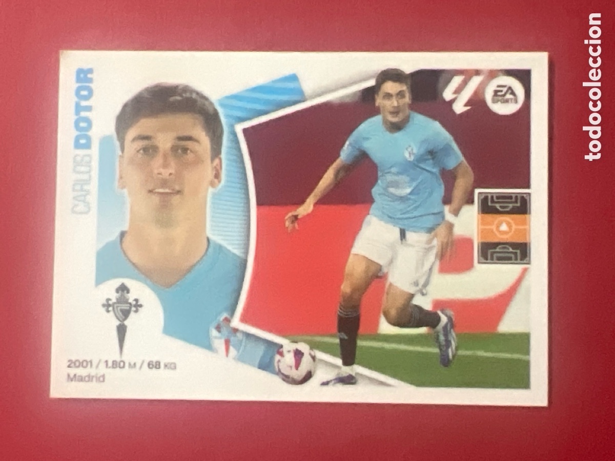 Cromos de f&uacute;tbol: E1485. 15A DOTOR REAL CLUB CELTA LIGA ESTE 2024 2025 PANINI 24 25