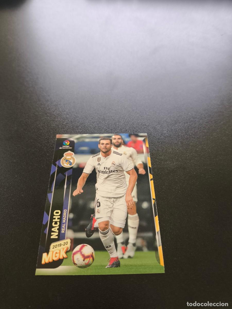 Cromos de f&uacute;tbol: 223 Nacho Fern&aacute;ndez REAL MADRID PANINI LIGA MECRACRACKS MGK 2019 2020 19 20 NO ESTE