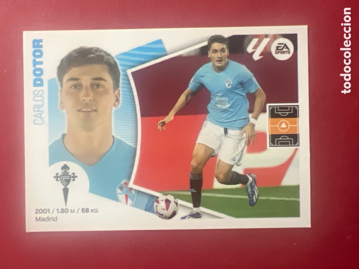 Cromos de f&uacute;tbol: E1487. 15A DOTOR REAL CLUB CELTA LIGA ESTE 2024 2025 PANINI 24 25