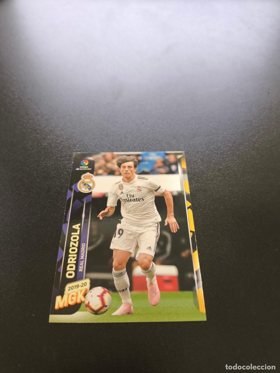 Cromos de f&uacute;tbol: 223 BIS Alvaro Odriozola REAL MADRID PANINI LIGA MECRACRACKS MGK 2019 2020 19 20 NO ESTE