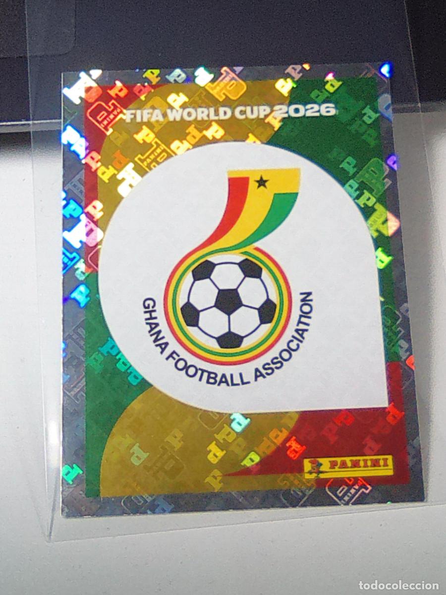 Cromos de f&uacute;tbol: B31 GHA1 GHA 1 ESCUDO LOGO BADGE GHANA MUNDIAL FIFA WORLD CUP 2026 STICKER PANINI