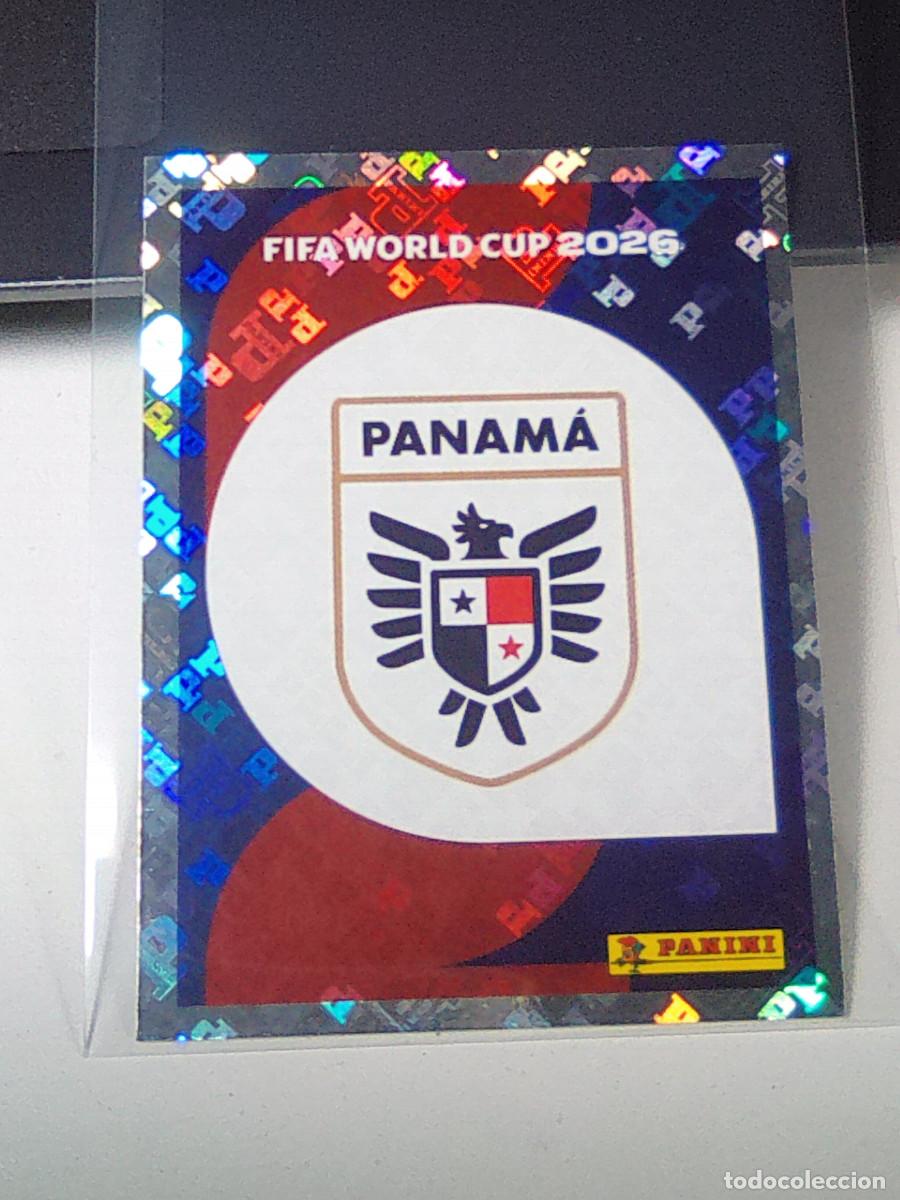 Cromos de f&uacute;tbol: B31 PAN1 PAN 1 ESCUDO EMBLEM ESCUDO 1 PANAM&Aacute; MUNDIAL FIFA WORLD CUP 2026 STICKER PANINI