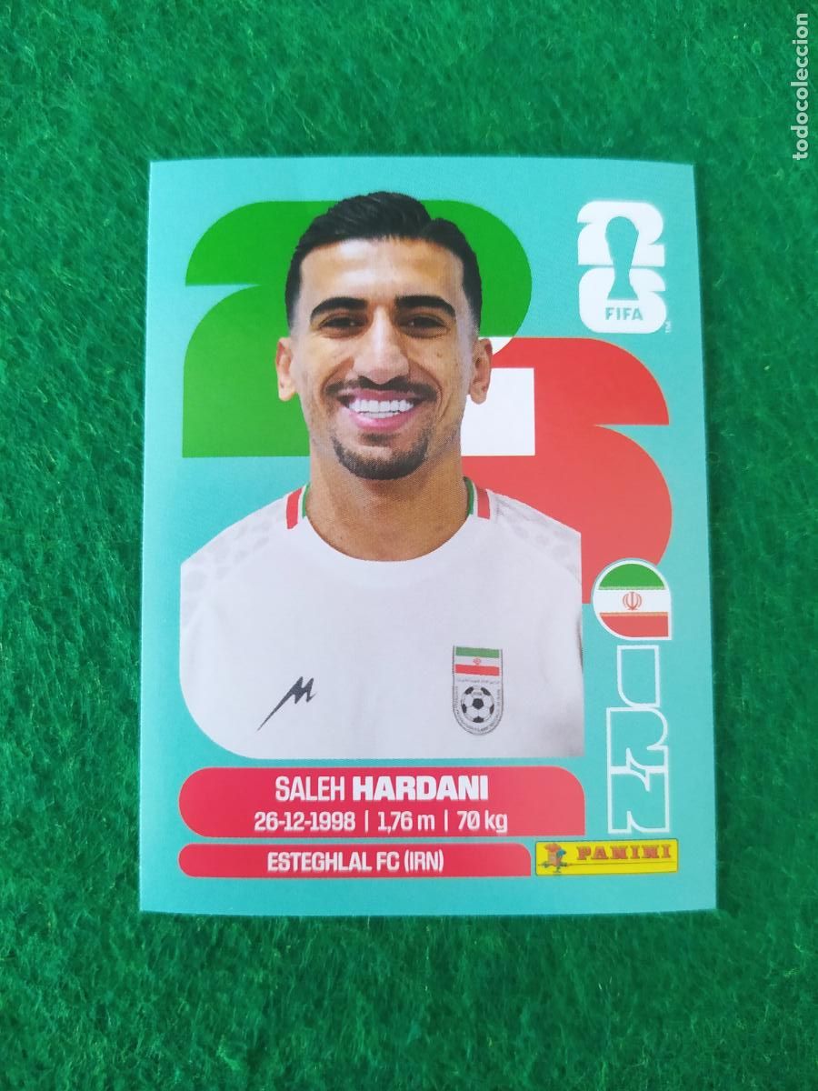 Cromos de f&uacute;tbol: OFFICIAL STICKER COLLECTION WORLD CUP MUNDIAL 2026 - IRAN N&ordm; 10 HARDANI
