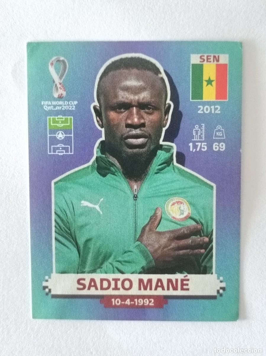 Cromos de f&uacute;tbol: #SEN 19 SADIO MANE (SENEGAL) MUNDIAL QATAR 2022 PANINI