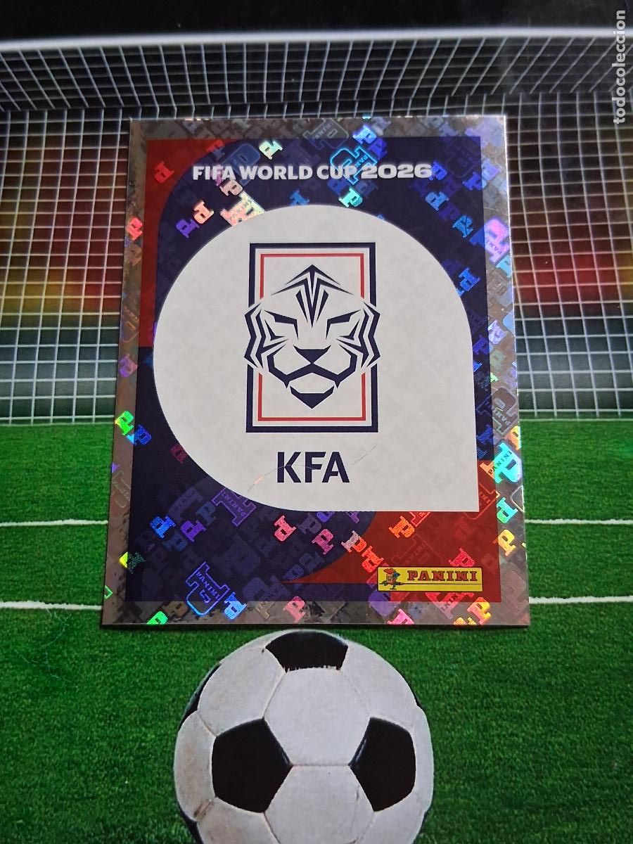 Cromos de f&uacute;tbol: KOR 1 ESCUDO KOREA CROMO STICKERS FUTBOL MUNDIAL FIFA 2026 MEXICO EEUU CANADA PANINI