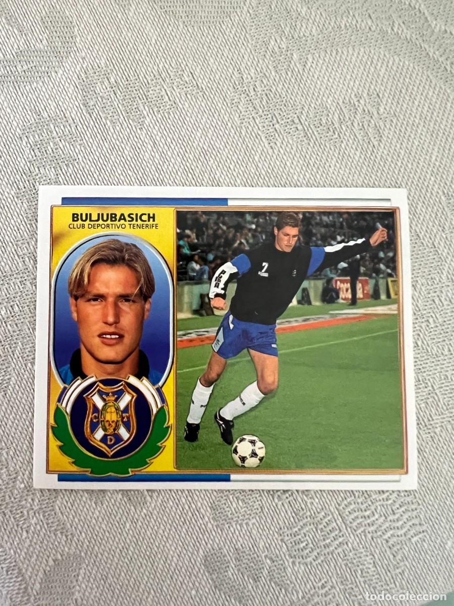 Cromos de f&uacute;tbol: BULJUBASICH. TENERIFE BAJA SIN PEGAR EDICIONES ESTE 1996/97