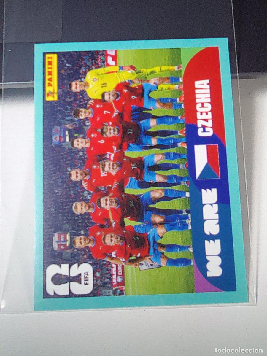 Cromos de f&uacute;tbol: B31 CZE 13 CZE13 PLANTILLA REP&Uacute;BLICA CHECA CHEQUIA CZE MUNDIAL FIFA WORLD CUP 2026 STICKER PANINI