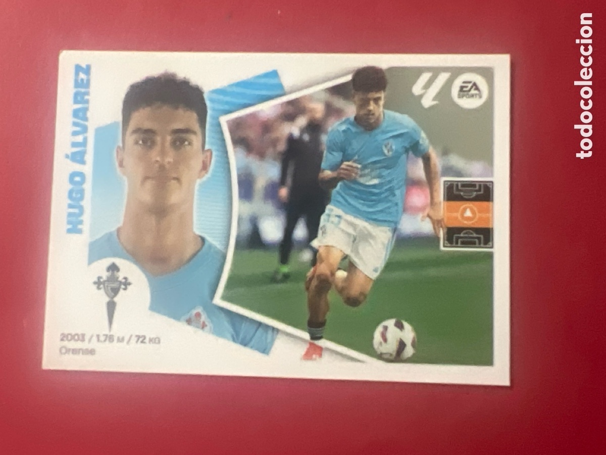 Cromos de f&uacute;tbol: E1492. 12 Hugo &Aacute;lvarez, RC Celta de Vigo, Panini Ediciones Liga Este 2024 2025 24 25