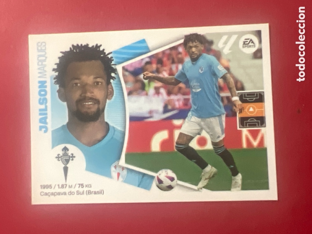 Cromos de f&uacute;tbol: E1495. 11 Jailson, RC Celta de Vigo, Panini Ediciones Liga Este 2024 2025 24 25