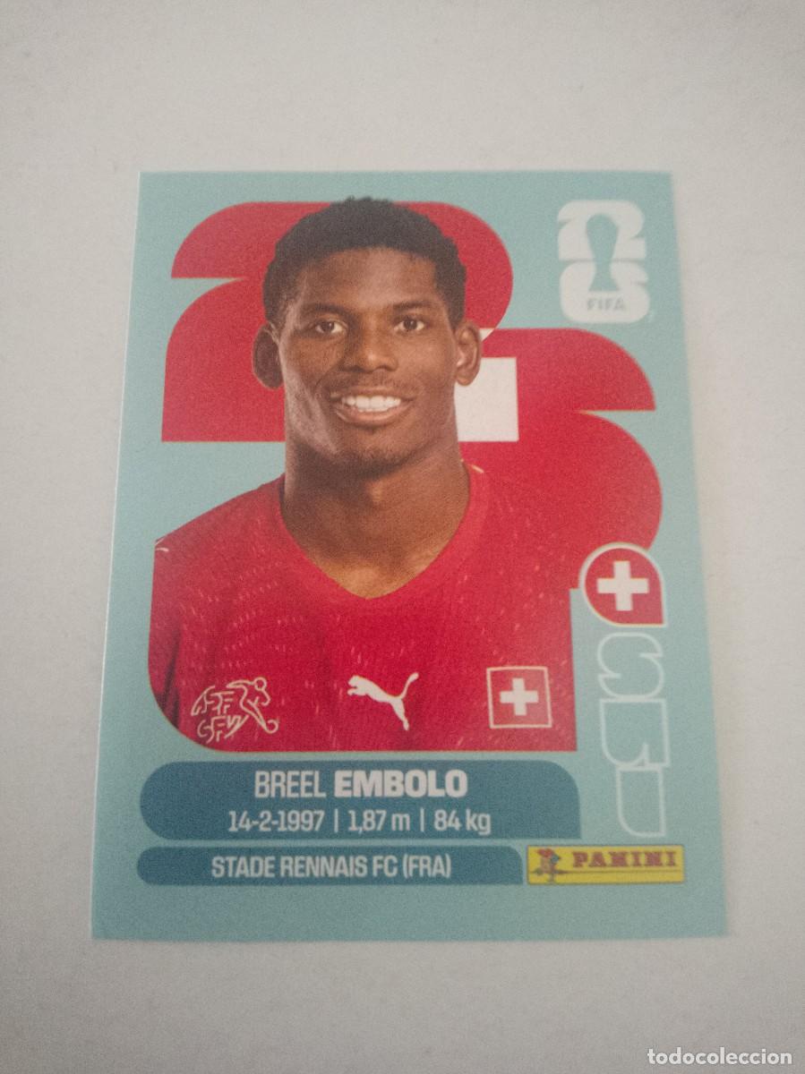 Cromos de f&uacute;tbol: EMBOLO SUIZA SUI 17 MUNDIAL FIFA WORLD CUP 2026 26 PANINI STICKERS NUEVO