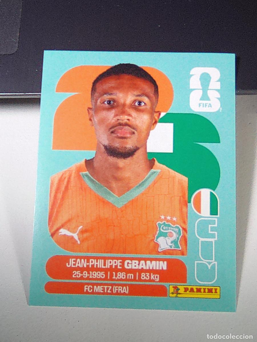 Figurine di Calcio: B32 CIV14 JEAN-PHILIPPE GBAMIN 14 COSTA DE MARFIL CIV MUNDIAL FIFA WORLD CUP 2026 STICKER PANINI