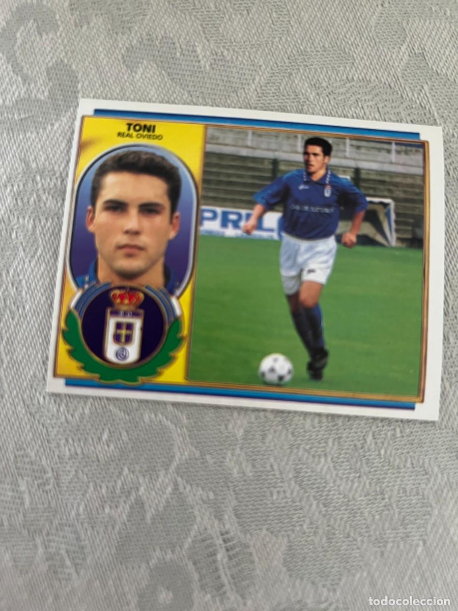 Figurine di Calcio: TONI REAL OVIEDO FICHAJE 10 SIN PEGAR EDICIONES ESTE 1996/97