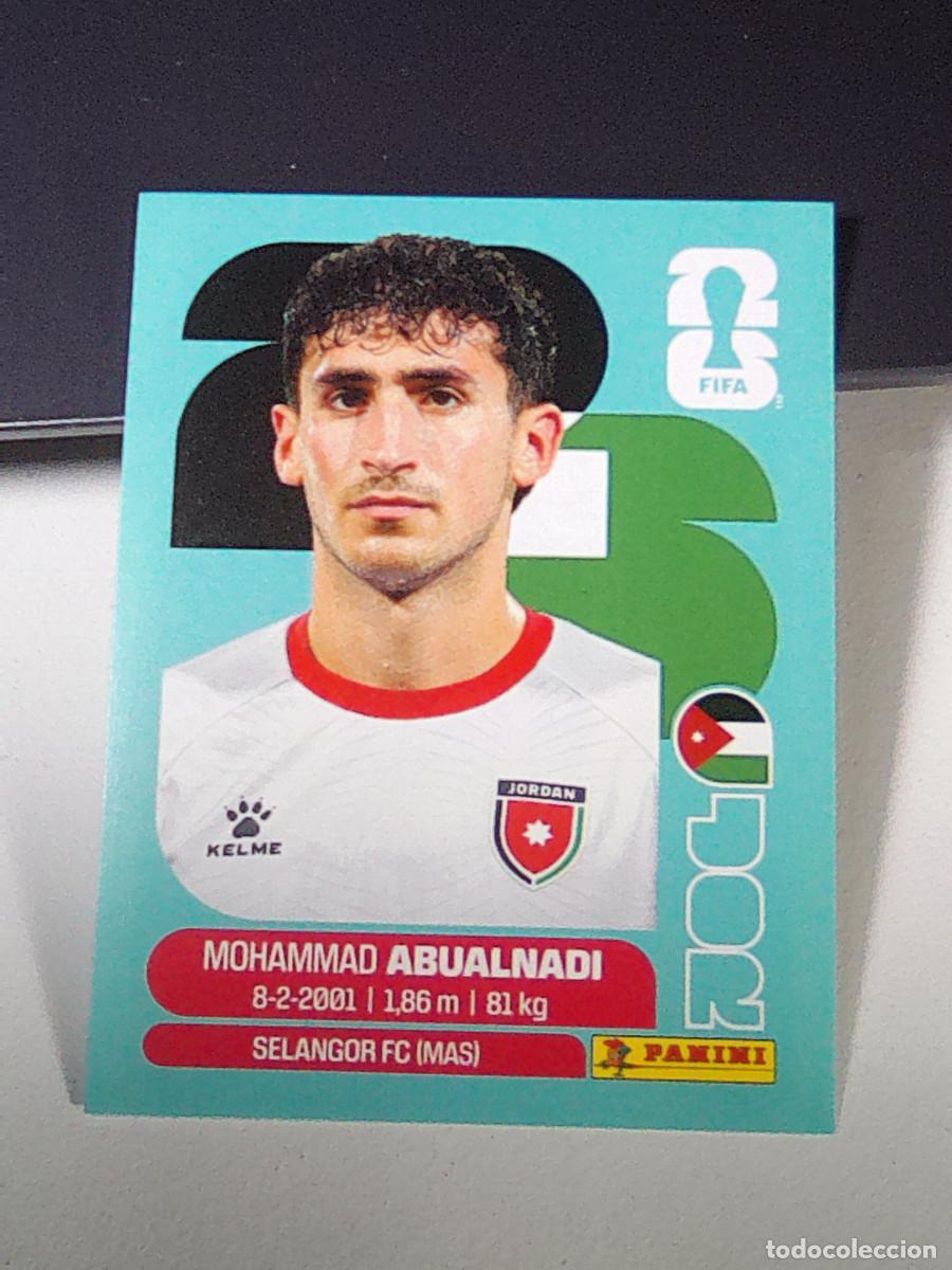 Figurine di Calcio: B32 JOR8 MOHAMMAD ABUALNADI 8 JORDANIA JOR MUNDIAL FIFA WORLD CUP 2026 STICKER PANINI