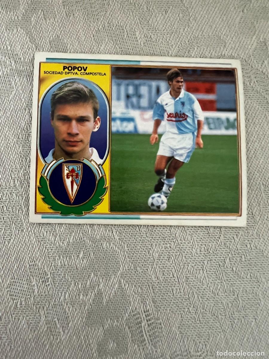 Figurine di Calcio: POPOV COMPOSTELA FICHAJE 1 SIN PEGAR EDICIONES ESTE 1996/97