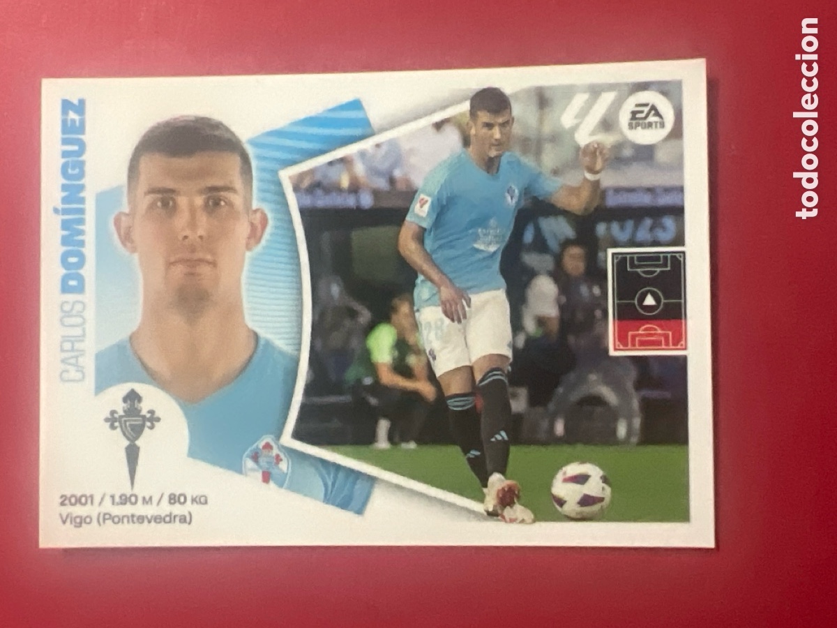 Fu&szlig;ball-Sticker: E1503. 8 Carlos Dom&iacute;nguez, RC Celta de Vigo, Panini Ediciones Liga Este 2024 2025 24 25