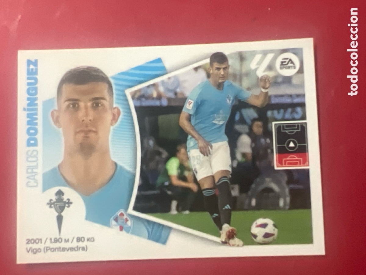 Fu&szlig;ball-Sticker: E1505. 8 Carlos Dom&iacute;nguez, RC Celta de Vigo, Panini Ediciones Liga Este 2024 2025 24 25