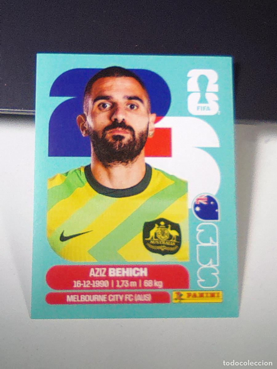 Figurine di Calcio: B32 AUS 7 AUS7 AZISZ BEHICH AUSTRALIA MUNDIAL FIFA WORLD CUP 2026 STICKER PANINI