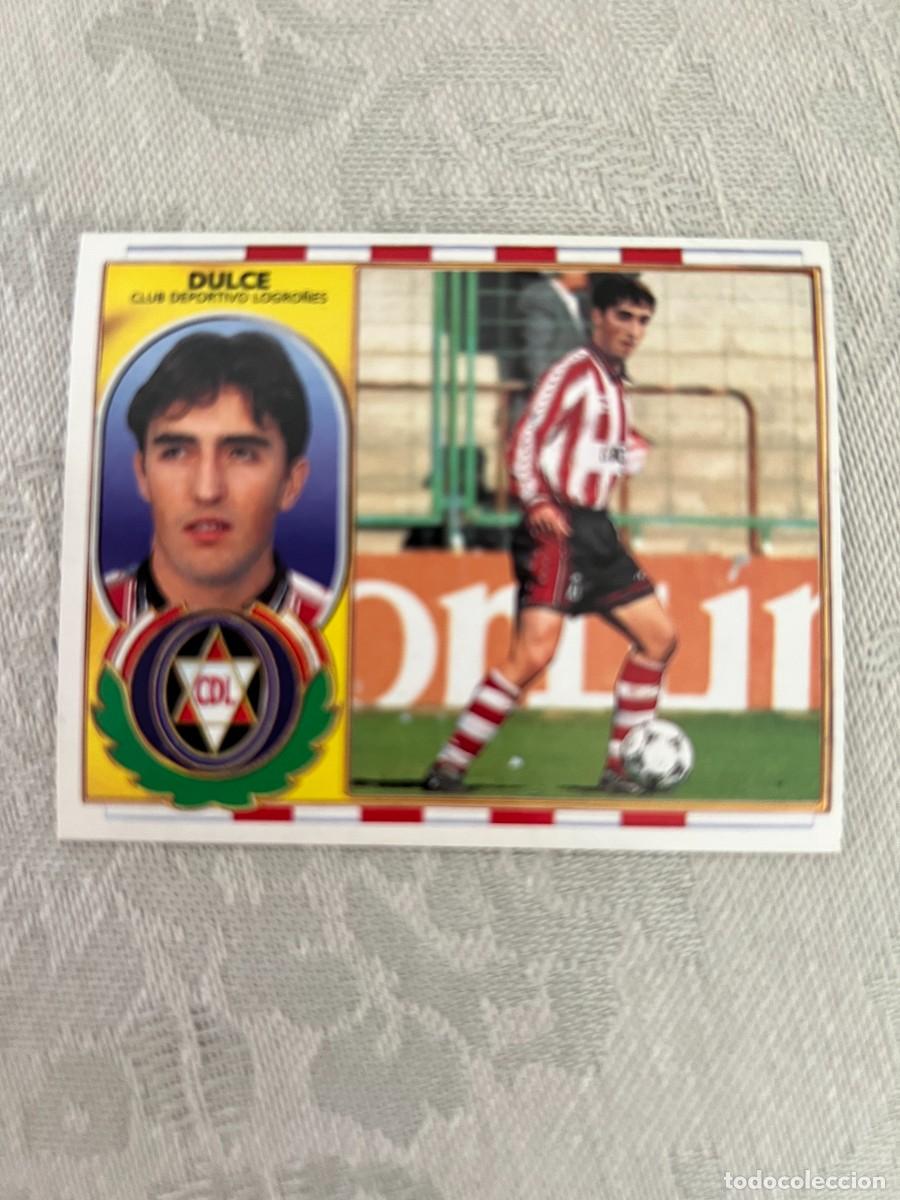 Figurine di Calcio: DULCE LOGRO&Ntilde;&Eacute;S FICHAJE 9 SIN PEGAR EDICIONES ESTE 1996/97