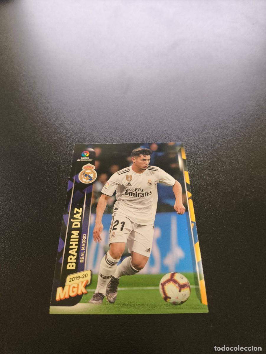 Figurine di Calcio: 232 BIS Brahim Diaz REAL MADRID PANINI LIGA MECRACRACKS MGK 2019 2020 19 20 NO ESTE