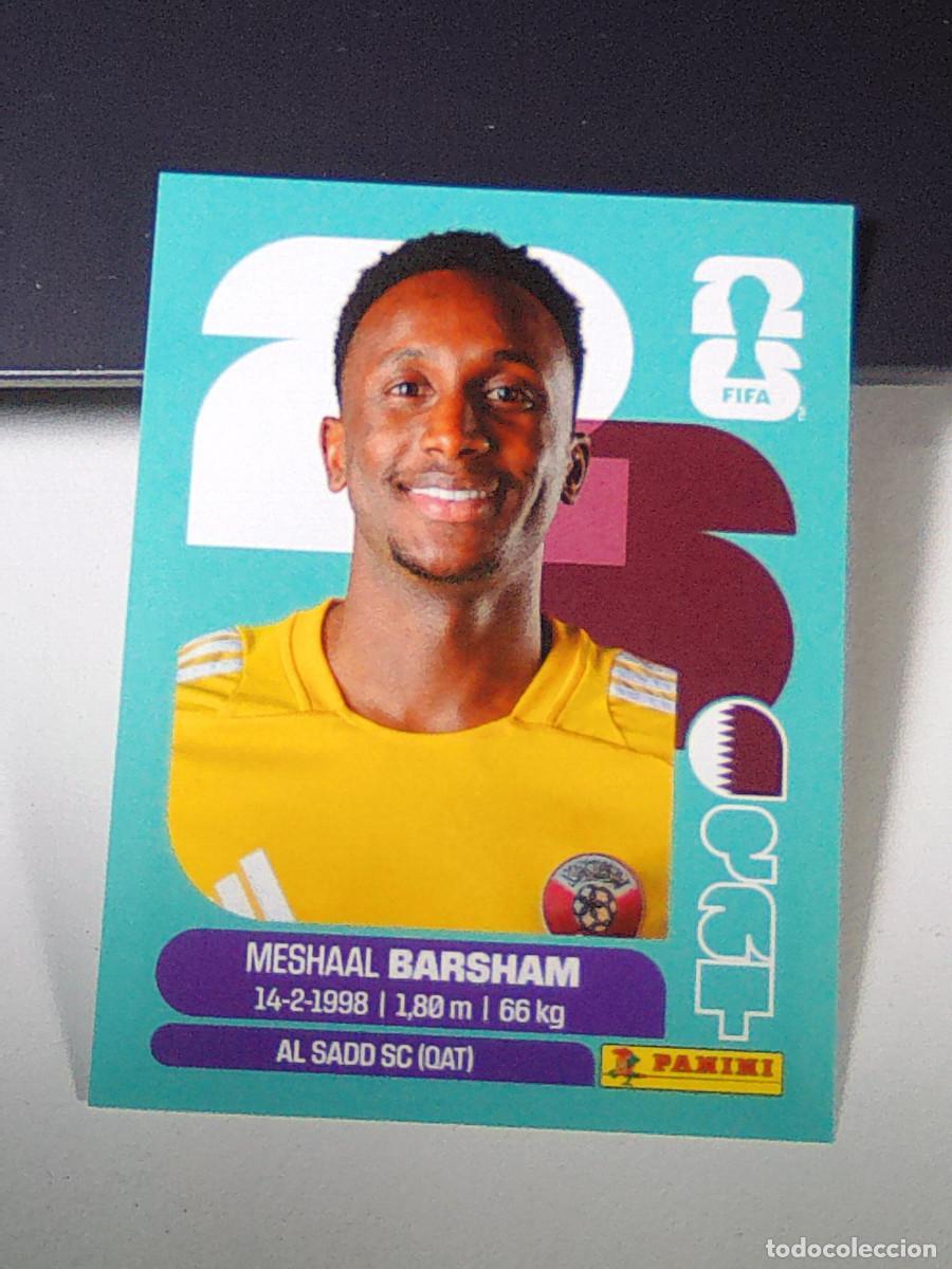 Cromos de f&uacute;tbol: B32 QAT2 MESHAAL BARSHAM 2 QATAR CATAR QAT MUNDIAL FIFA WORLD CUP 2026 STICKER PANINI