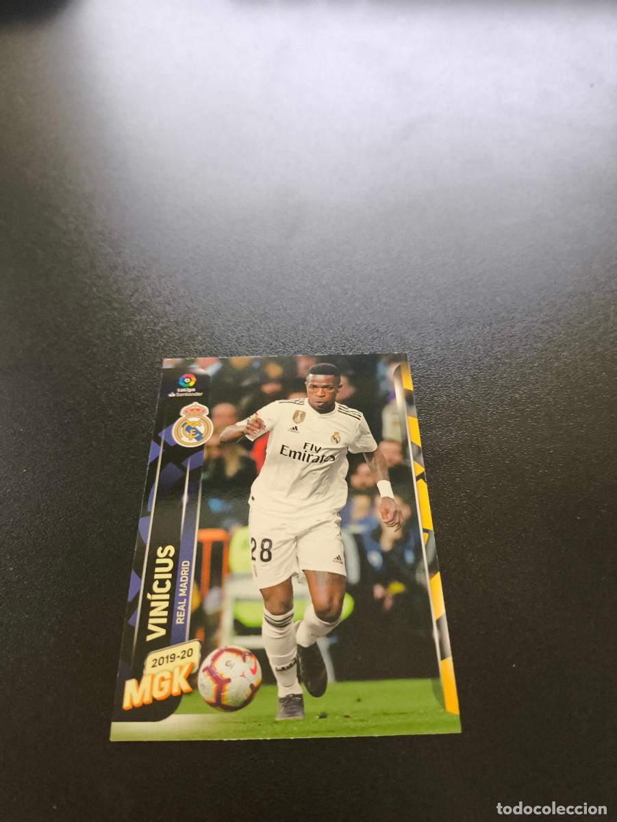 Cromos de f&uacute;tbol: 234 Vinicius REAL MADRID PANINI LIGA MECRACRACKS MGK 2019 2020 19 20 NO ESTE