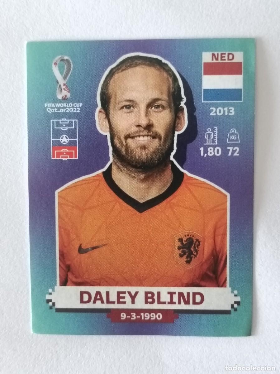 Cromos de f&uacute;tbol: #NED 5 DALEY BLIND (PAISES BAJOS) MUNDIAL QATAR 2022 PANINI