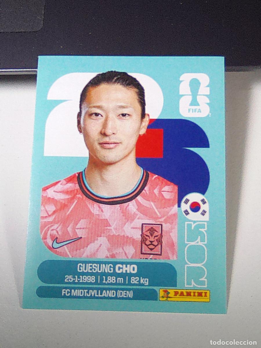 Cromos de f&uacute;tbol: B32 KOR 17 KOR17 GUESUNG CHO COREA DEL SUR KOR MUNDIAL FIFA WORLD CUP 2026 STICKER PANINI