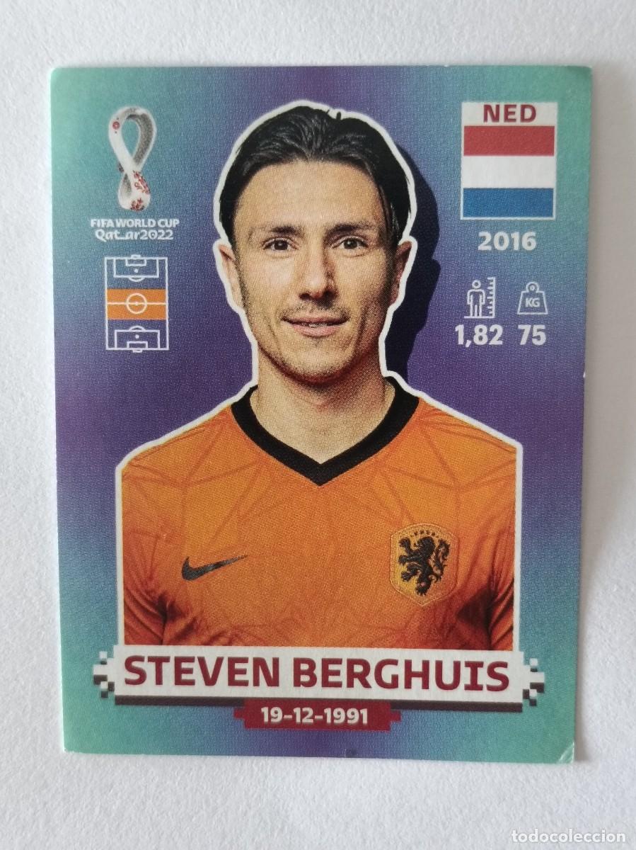 Cromos de f&uacute;tbol: #NED 10 STEVEN BERGHUIS (PAISES BAJOS) MUNDIAL QATAR 2022 PANINI