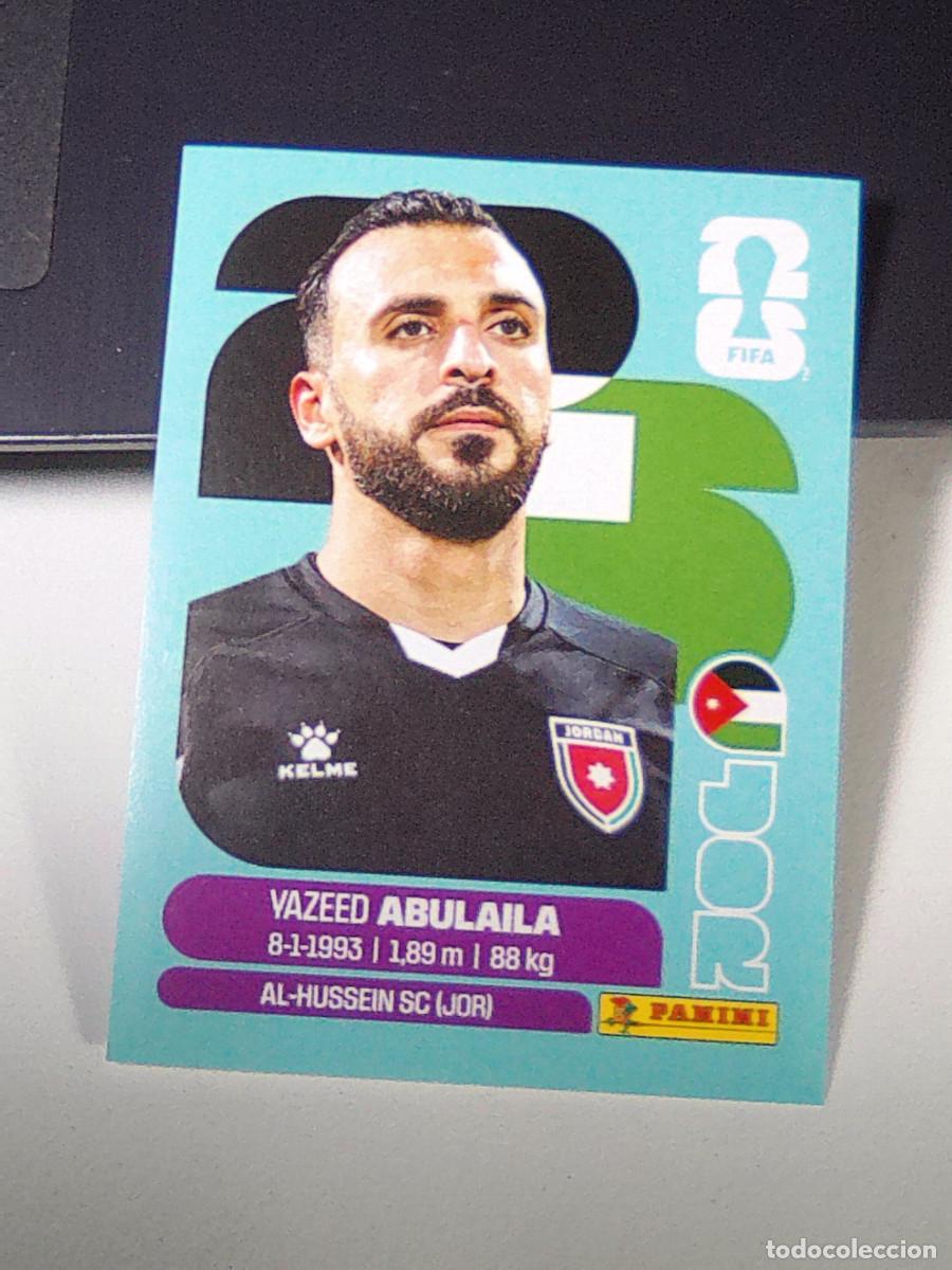Cromos de f&uacute;tbol: B32 JOR 2 JOR2 YAZEED ABULAILA JORDANIA JOR MUNDIAL FIFA WORLD CUP 2026 STICKER PANINI