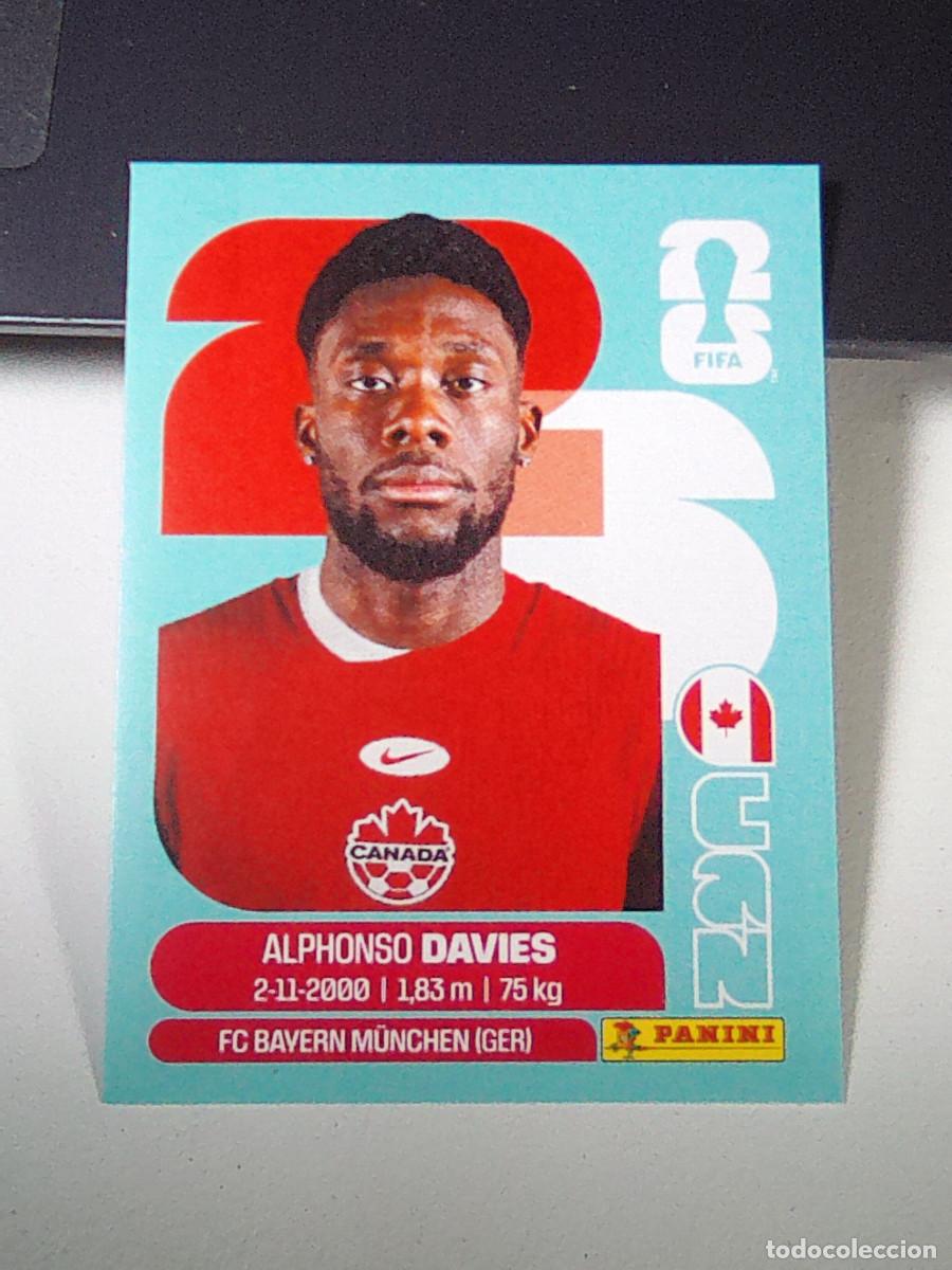 Cromos de Futebol: B32 CAN3 ALPHONSO DAVIES CAN 3 CANAD&Aacute; MUNDIAL FIFA WORLD CUP 2026 STICKER PANINI