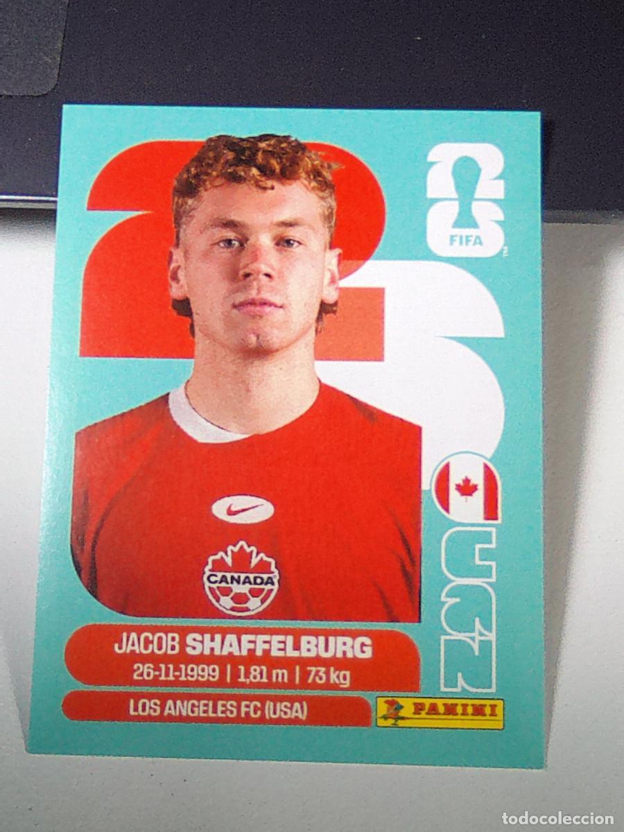 Fu&szlig;ball-Sticker: B32 CAN14 JACOB SHAFFELBURG 14 CANADA CAN MUNDIAL FIFA WORLD CUP 2026 STICKER PANINI