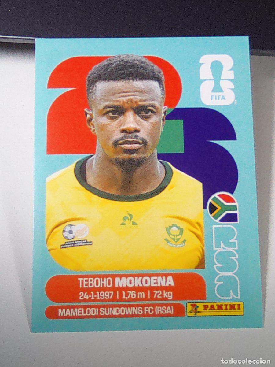 Cromos de f&uacute;tbol: B32 RSA11 TEBOHO MOKOENA 11 SUD&Aacute;FRICA RSA SOUTH AFRIKA MUNDIAL FIFA WORLD CUP 2026 STICKER PANINI