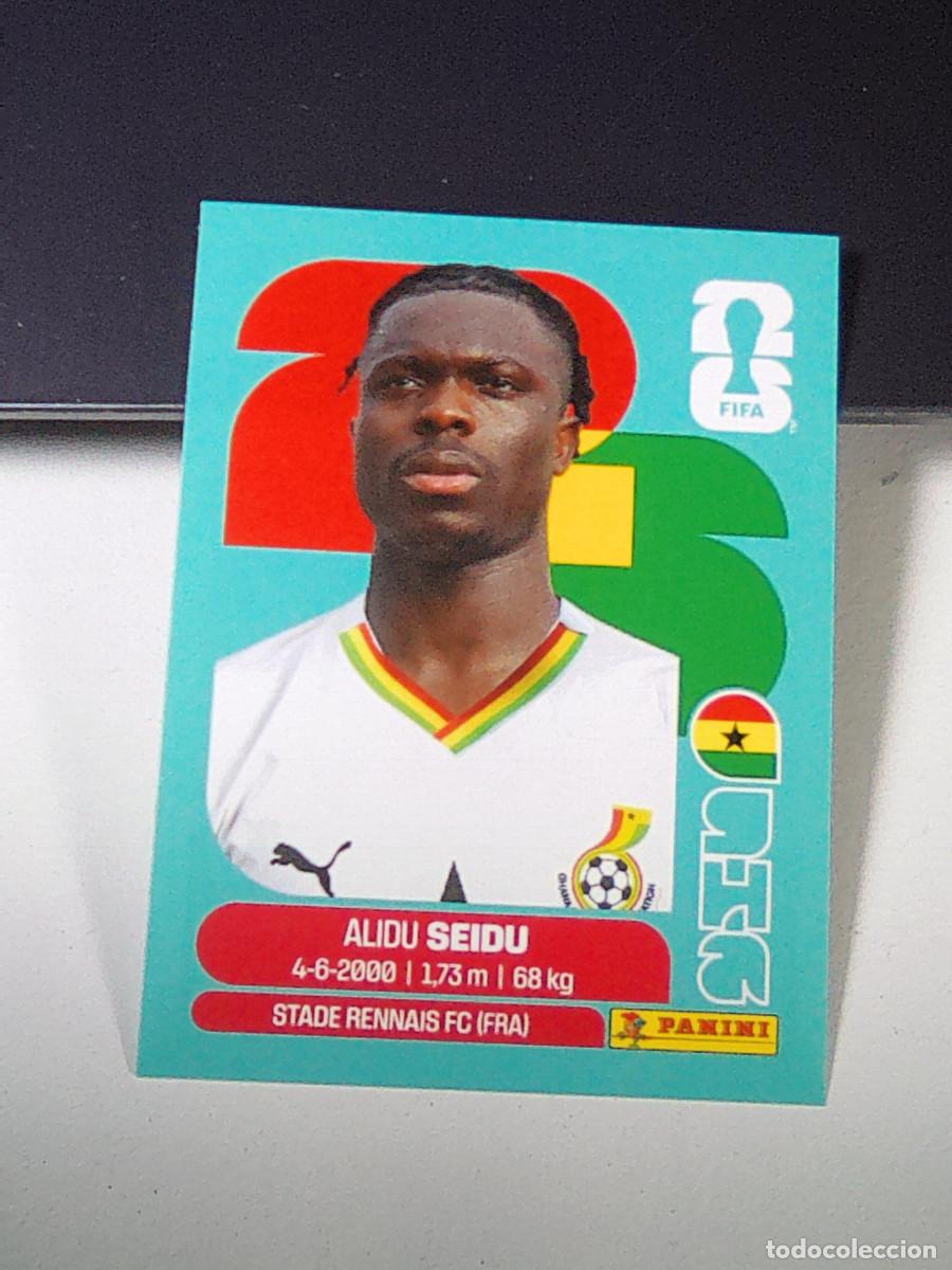 Cromos de f&uacute;tbol: B32 GHA5 ALIDU SEIDU 5 GHANA GHA MUNDIAL FIFA WORLD CUP 2026 STICKER PANINI