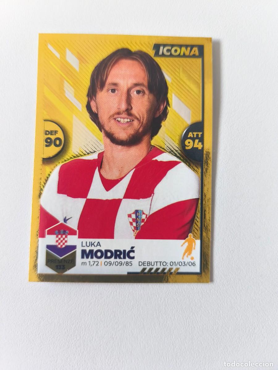 Cromos de f&uacute;tbol: UNICI PANINI MODRIC ICONA 44 CJU